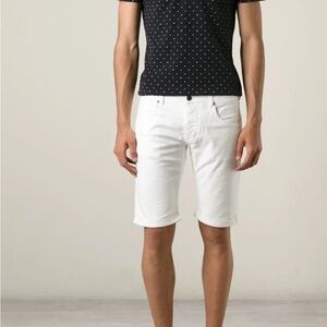 White Men's Shorts